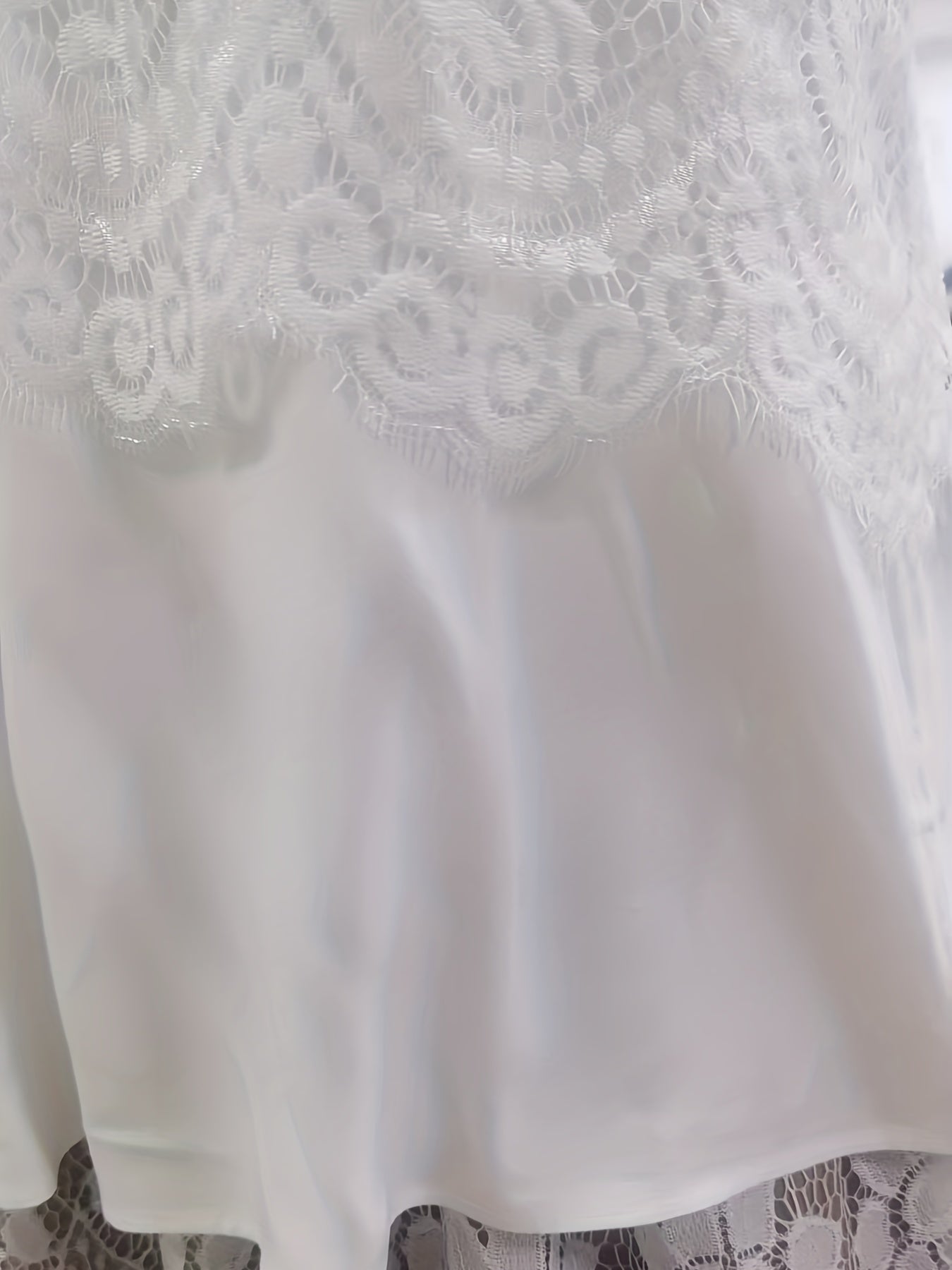 Summer Lace Top & Layered Skirt Set for Women
