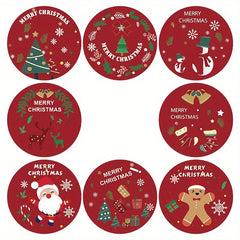 Christmas Stickers Seal Labels For Gift Packaging Envelopes
