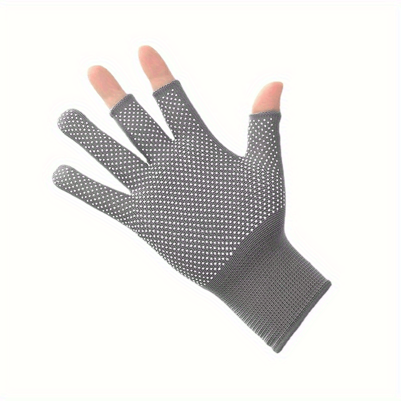 Fisherman Fingerless Gloves Anti-slip for Cycling Fishing