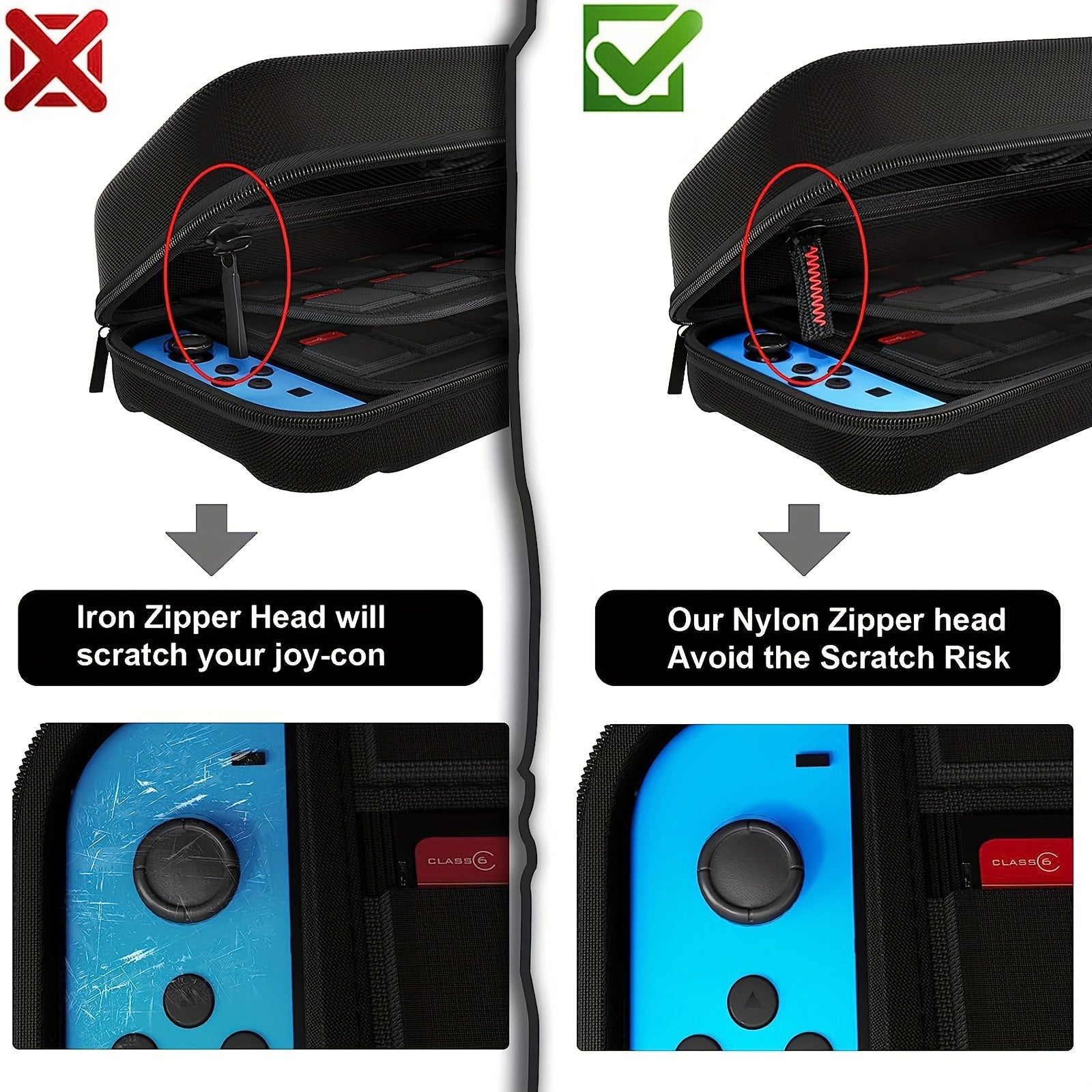 Portable Game Console Storage Bag with Handle