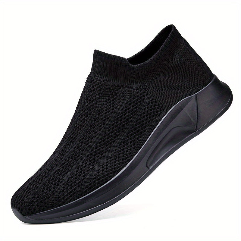 Breathable Knitted Slip On Shoes Lightweight Casual Sock Shoes