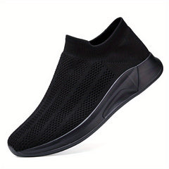 Breathable Knitted Slip On Shoes Lightweight Casual Sock Shoes