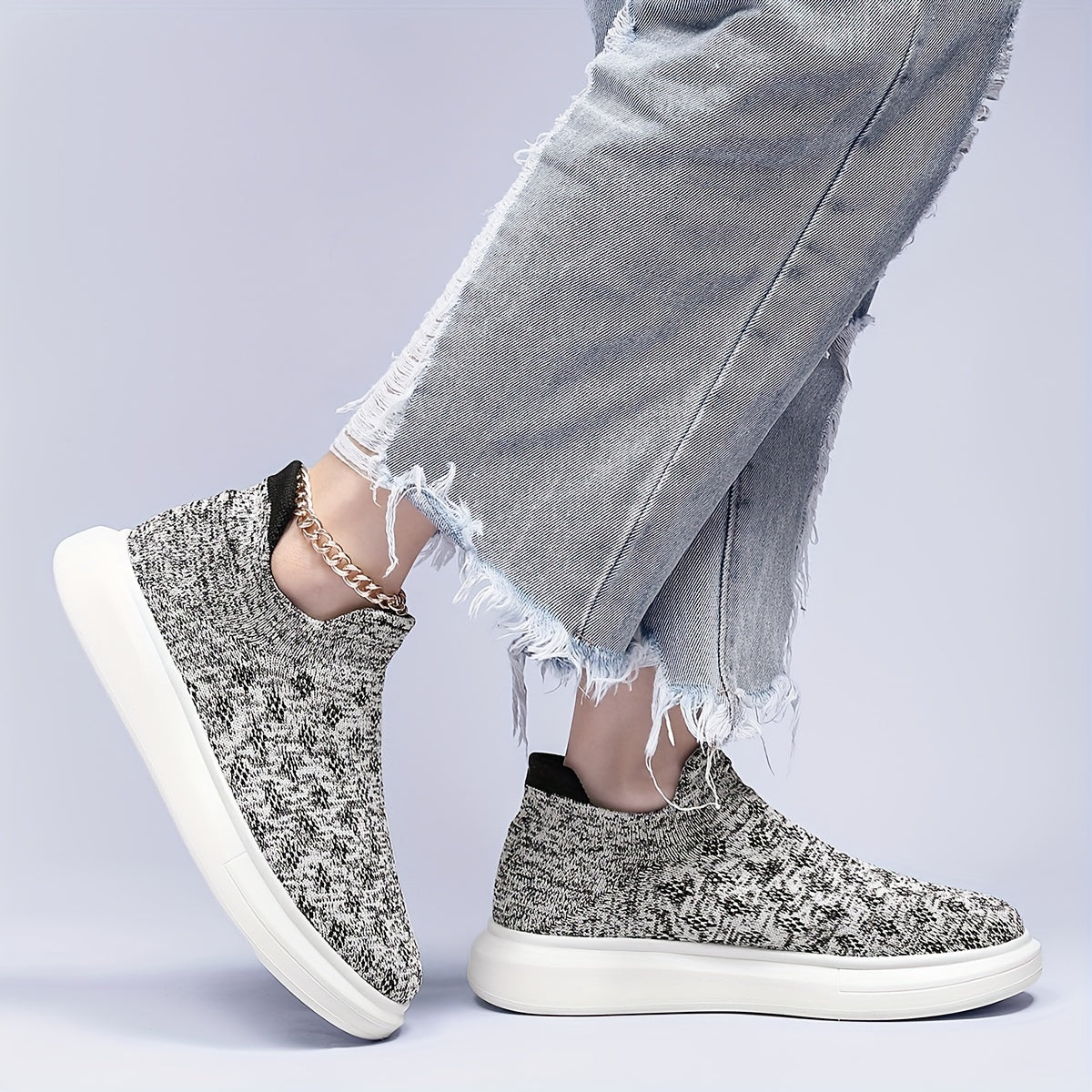 Women's Lightweight Print Sports Outdoor Shoes Comfortable Anti Slip