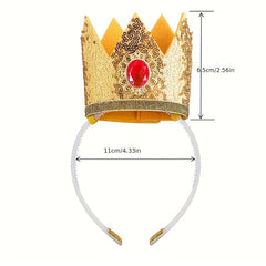 Girl s Cosplay Princess Hairband Crown Costume Accessory