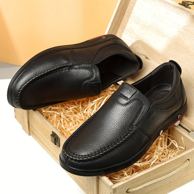 Men's Moc Toe Loafer Shoes Non-slip Slip On Shoes