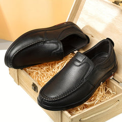 Men's Moc Toe Loafer Shoes Non-slip Slip On Shoes