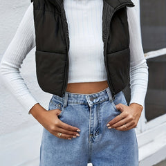 Stylish Sleeveless Jacket Casual Loose Fit