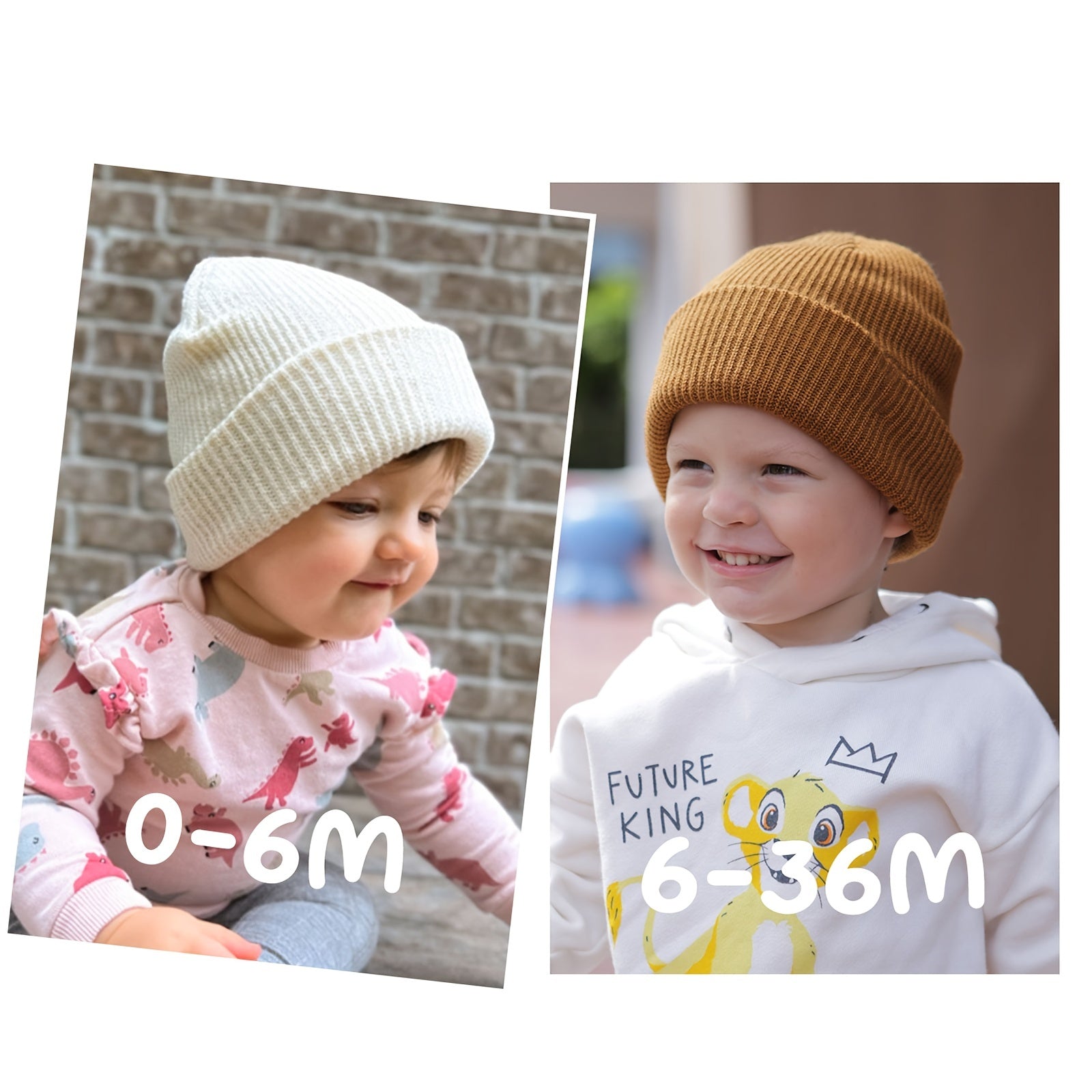 Toddler Winter Warm Light Beanie for Boys Girls