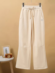 Thick Drawstring Pants Comfy Loose Sweatpants for Fall & Winter