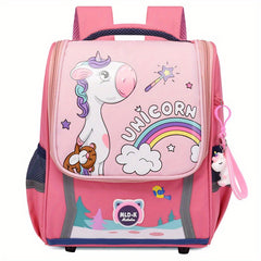 Dino Unicorn Backpack Bucket Bag Large Capacity Water Resistant