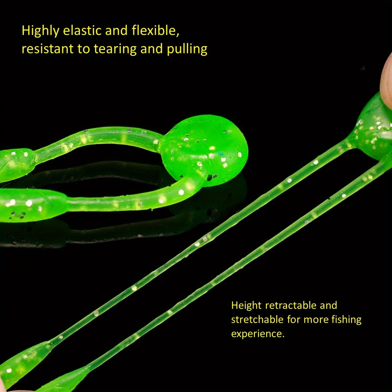 20pcs 3 Floating Soft Bait Fishing Lure TPE Material Outdoor Fishing