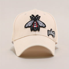 Bee Patch Baseball Cap Anime Couple Dad Hat Unisex Sun Hats