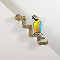 Parakeet Platform Perch Playground For Large Birds