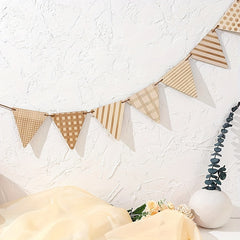 Wooden Sleeping Bag Wall Boho Decor Reusable Eco Friendly Banner Nursery