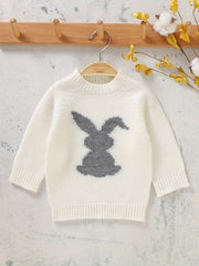 Lovely Bunny Baby Knitted Sweater Kids Top