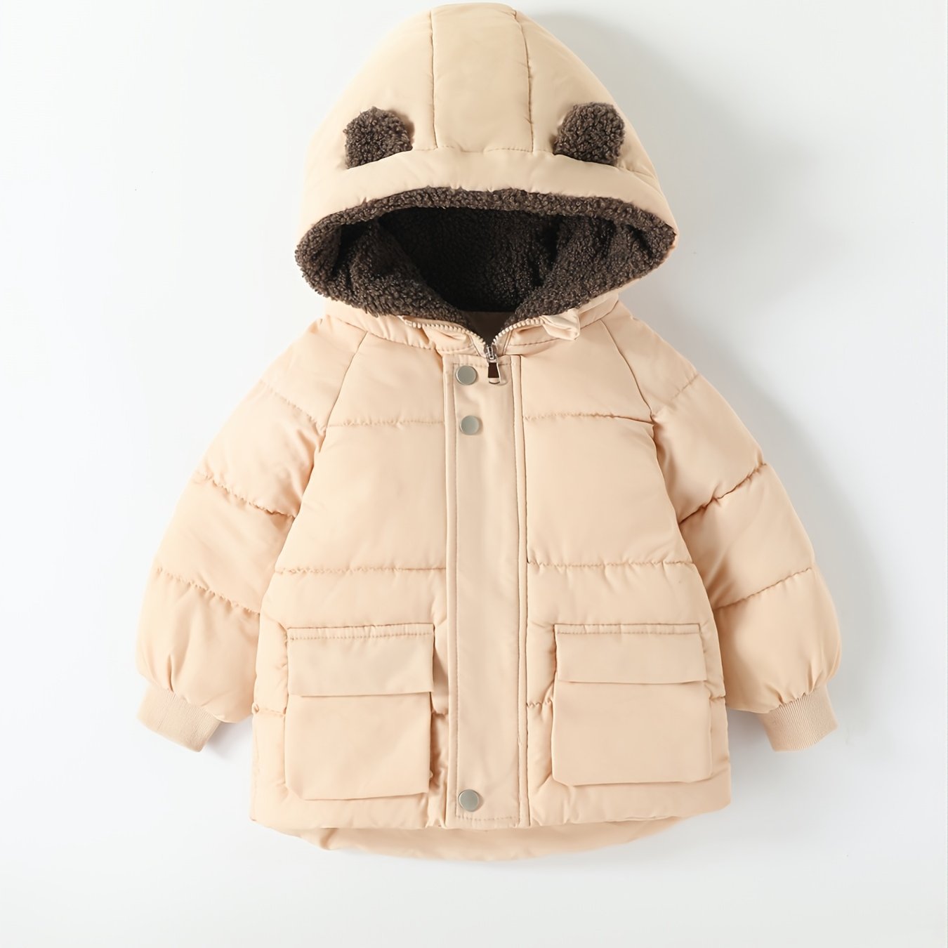 Boys Hooded Puffer Coat for Fall Winter