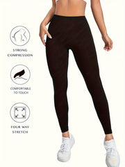 V Shape Waist Yoga Pants High Stretch Leggings
