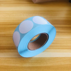 Thermal Label Sticker, Blank Adhesive Round Circel 25mm-50mm