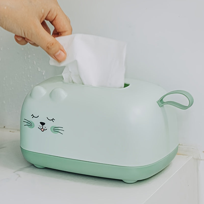 Cartoon Tissue Box Holder for Bathroom Living Room Kitchen Office Bedroom