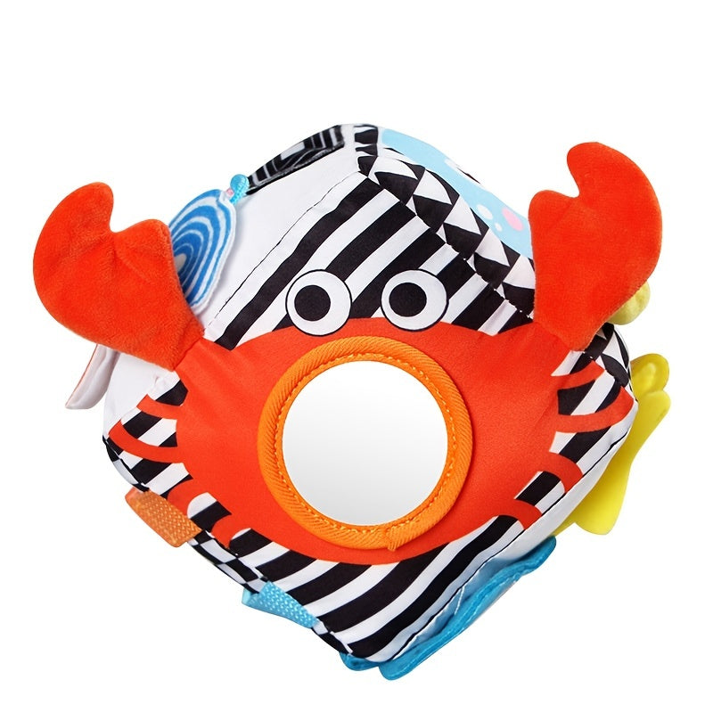 Baby Mirror Blocks Fabric Toy Set for Learning & Playing