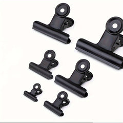 5pcs Metal Clip Stationery Office Supplies Small Book Clip