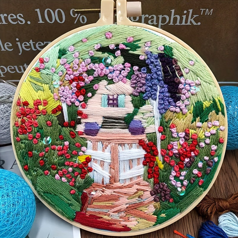 3D Beginner Fabrication DIY Embroidery Kit With Pattern