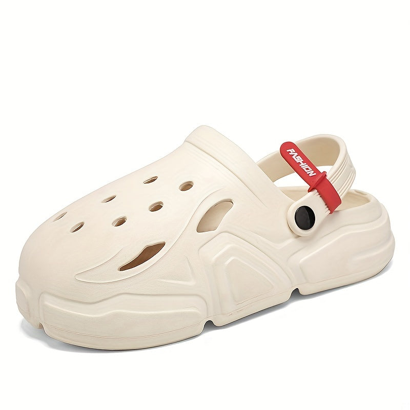 Unisex Lightweight Platform Clogs Hollow Out Garden Shoes Summer