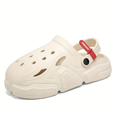 Unisex Lightweight Platform Clogs Hollow Out Garden Shoes Summer
