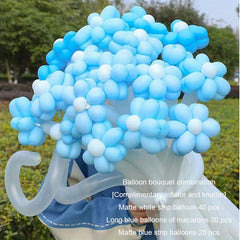 Colorful Flower Balloon Bouquet DIY Party Decoration Supplies
