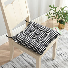 Crystal Velvet Cushion Chair Stool Thickened Warm Office Student Dining Cushion
