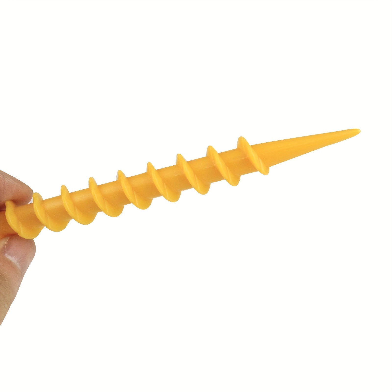 10pcs Plastic Tent Stakes for Camping and Outdoor Adventures