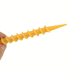 10pcs Plastic Tent Stakes for Camping and Outdoor Adventures