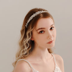 Faux Pearl Rhinestone Hairband Headband Party Favor Decorations