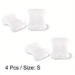 Soft Gel Toe Separators for Overlapping Toes Bunions Big Toe Alignment