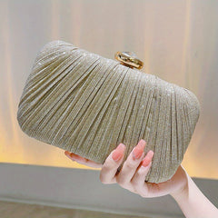Glitter Clutch Purse Classic Dinner Bag Formal Banquet Handbag