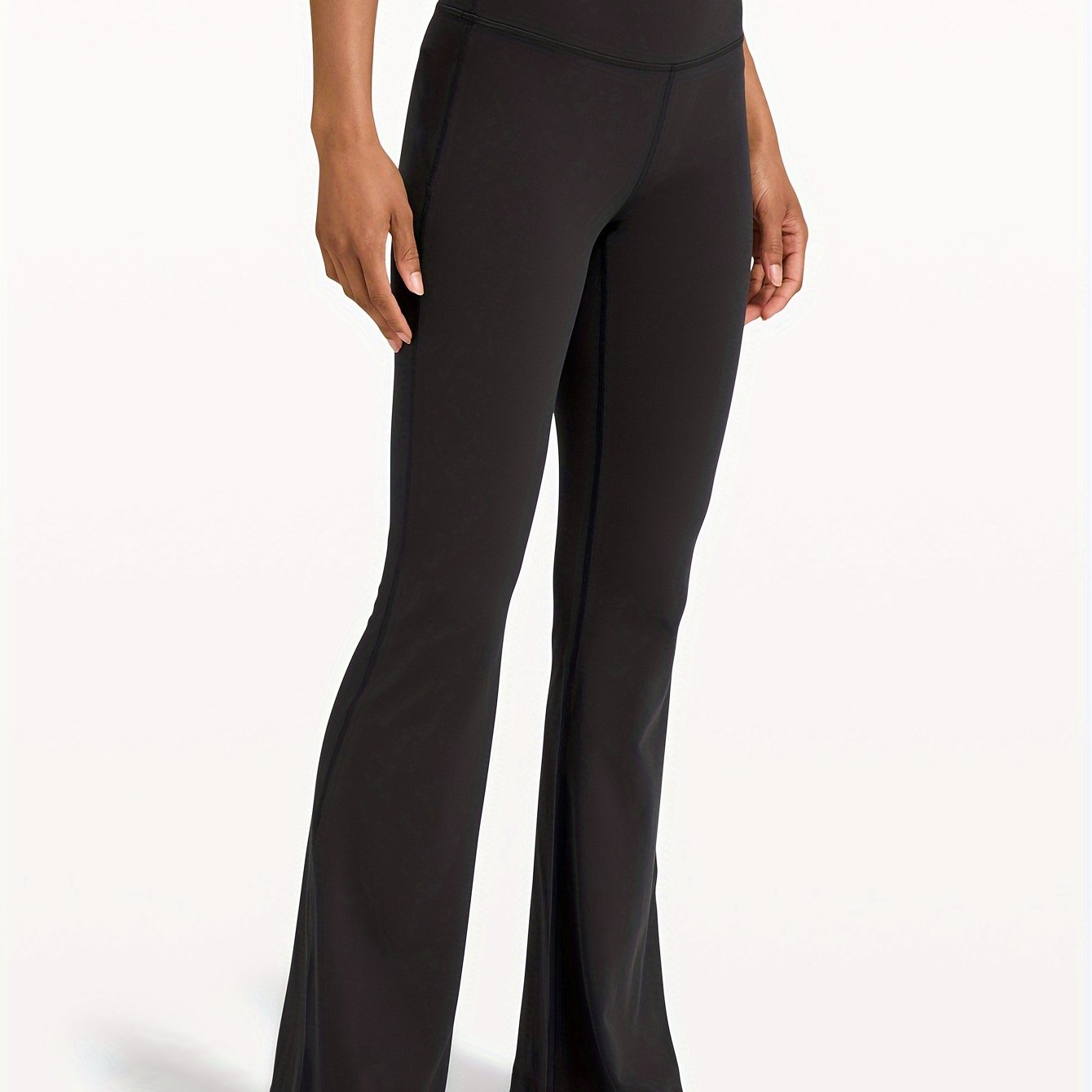 Seamless Yoga Flared Leggings Fitness Sports Bootcut Pants