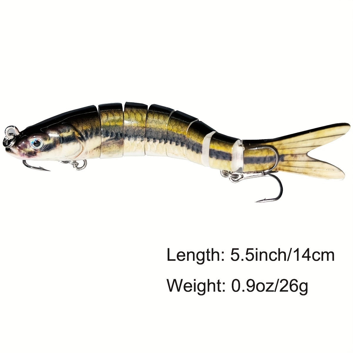 Jointed Swimbaits Slow Sinking Bionic Swimming Lures Kit