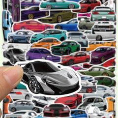 100pcs Creative Diy Waterproof Car, Phone, Notebook, Water Cup Stickers