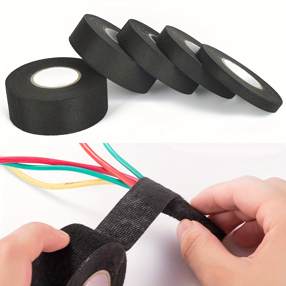 Flannelette Adhesive Cloth Fabric Tape Heat Resistant for Car Cable Wiring
