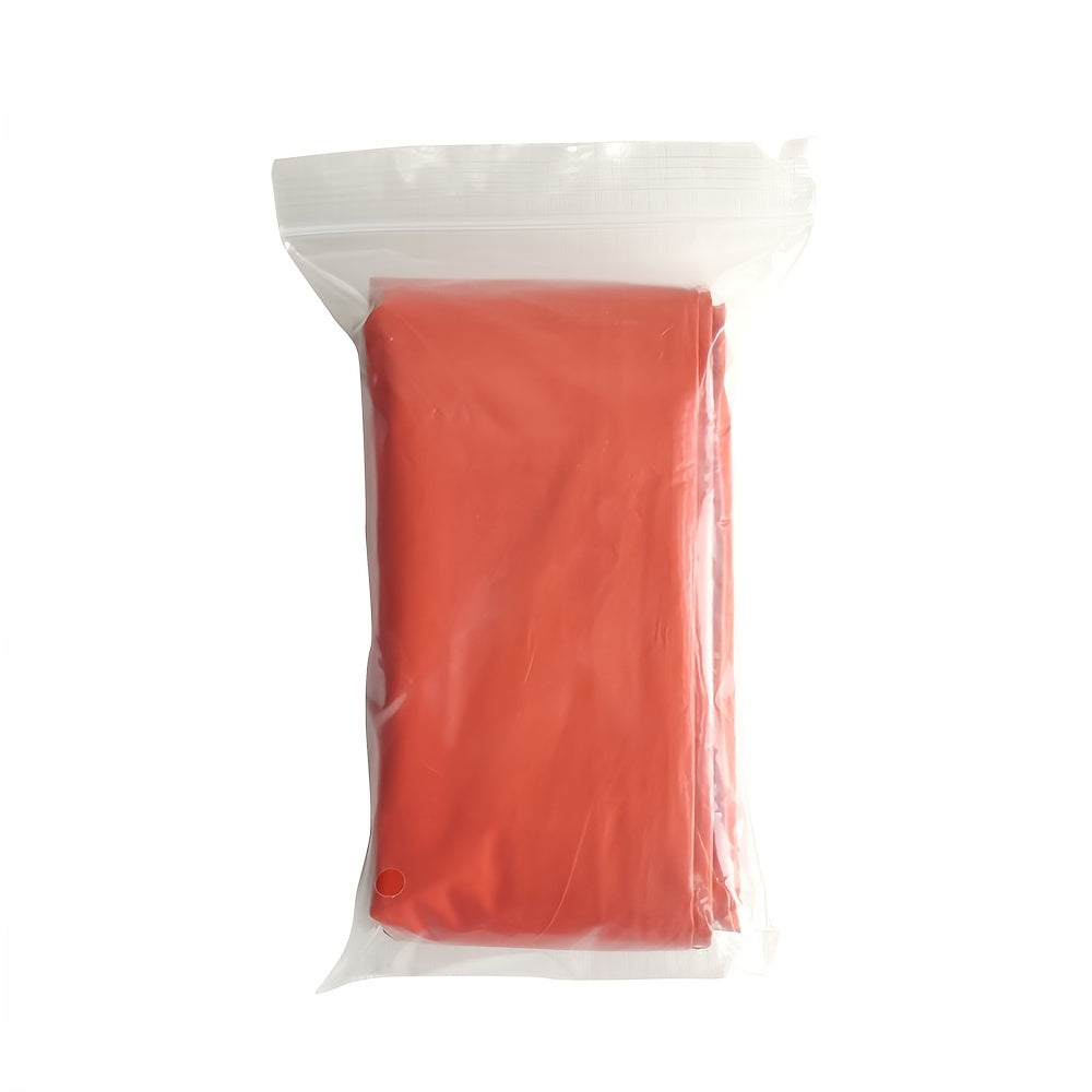 Cold Proof Emergency Raincoat for Camping Durable Aluminum Film Disposable