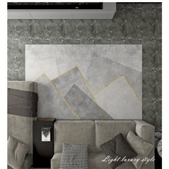 Soft Modern Abstract Area Rug Non Slip Carpet for Living Room