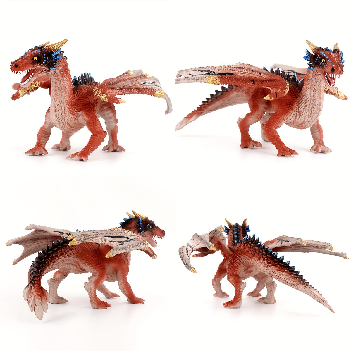 1pc Dinosaur Toy Simulation Hard Glue Static Wildlife Decoration