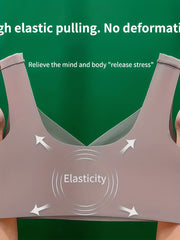 Mesh Wireless Bra Full Coverage Lingerie
