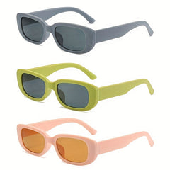 Y2K Square Sunglasses Beach Party Club UV400