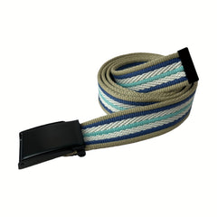 Canvas Adjustable Buckle Belt School Uniform Pants Accessories
