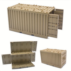 3 in 1 Military Container Building Blocks Educational Toys