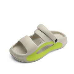 Boys Thickened Bottom Slippers Non Slip Lightweight Open Toe Slippers