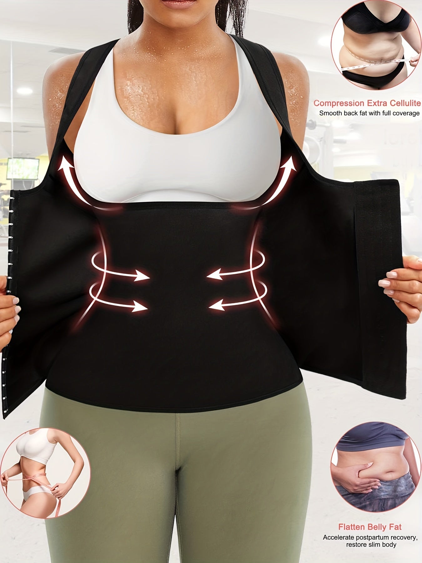 Women's Waist Trainer Tummy Control Tank Top