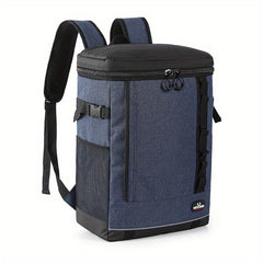 Large Capacity Red Wine Insulated Backpack for Outdoor Picnics