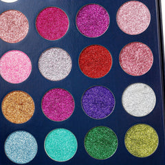 24 Shade Eyeshadow Palette Pressed Glitter Ultra Shimmer Long Lasting